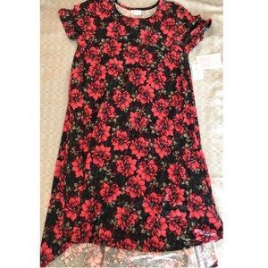 LuLaRoe Carly - Pink Floral XS - BRAND NEW